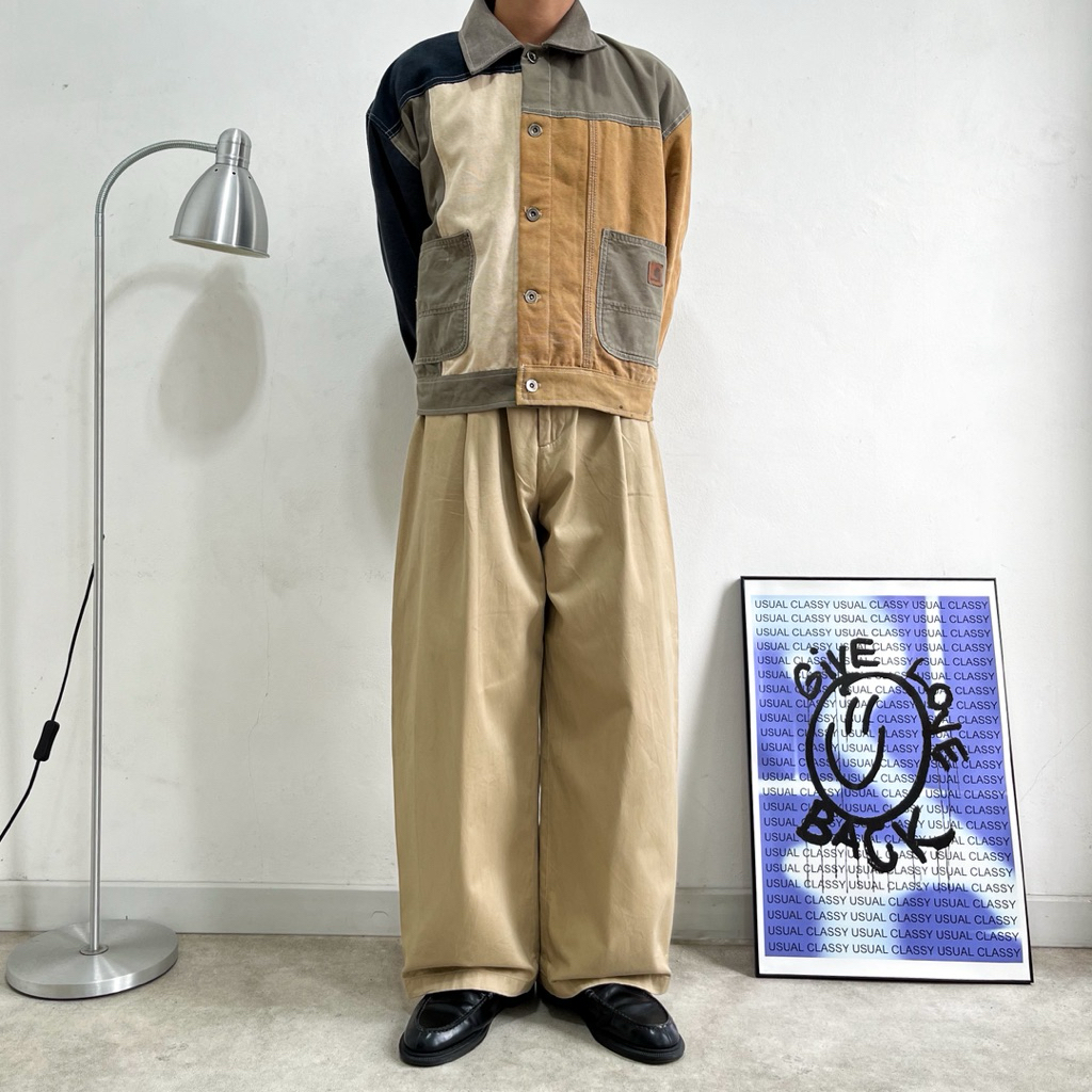 Musinsa Standard chino longpants khakis, Loose Fit