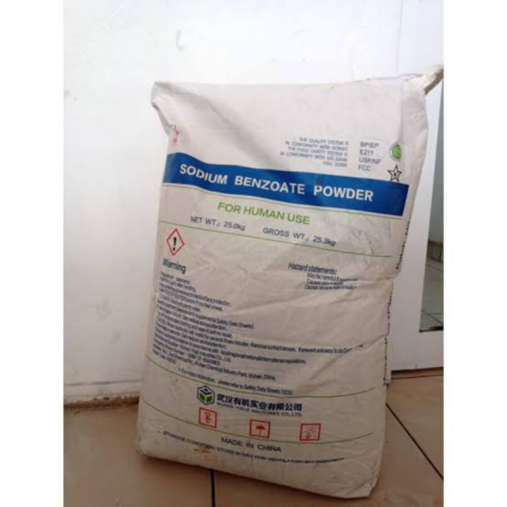 

Benzoat (Pengawet Makanan) 1 zak : 25 kg