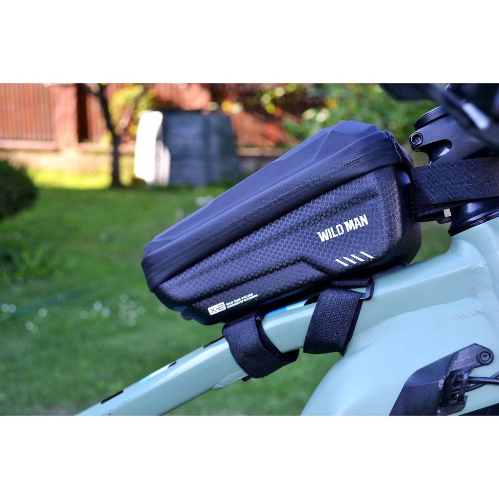 WILD MAN Frame Bag Smartphone Tas Sepeda Phone Holder Waterproof