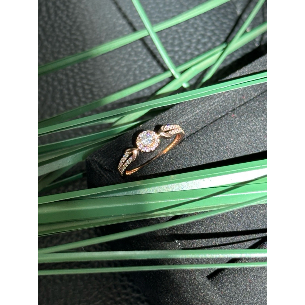 cincin emas model mata full 6K toko mas murni