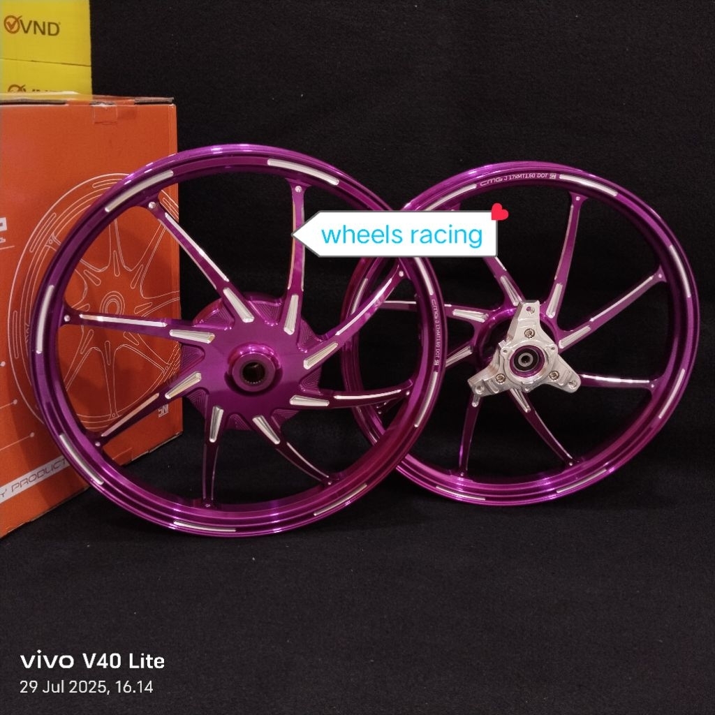 Velg CMG 801 M8 AEROX/OLD/NEW TROMOL 160/160/17 ORIGINAL CMG 100%