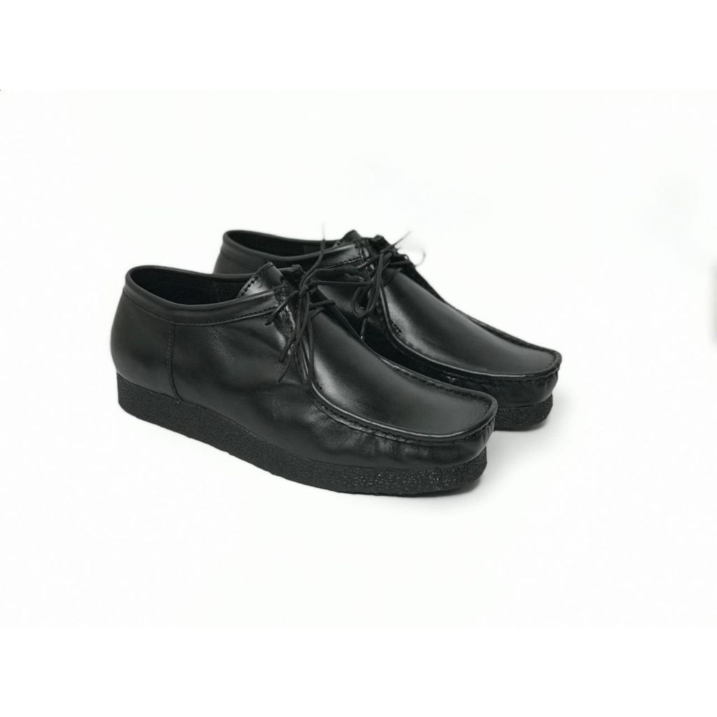 Sepatu Kulit Sapi Asli Chungky Wallabee Pria Kasual Original Dago Cat