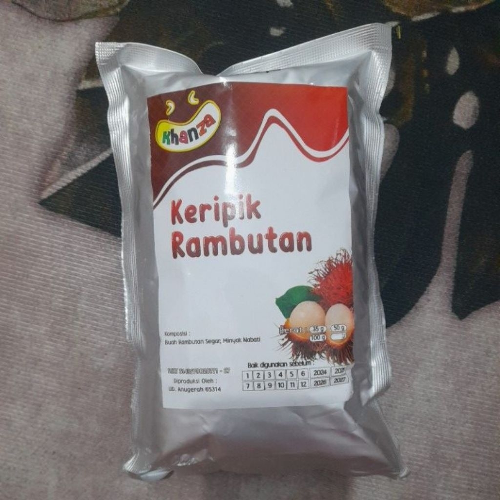 

keripik buah rambutan