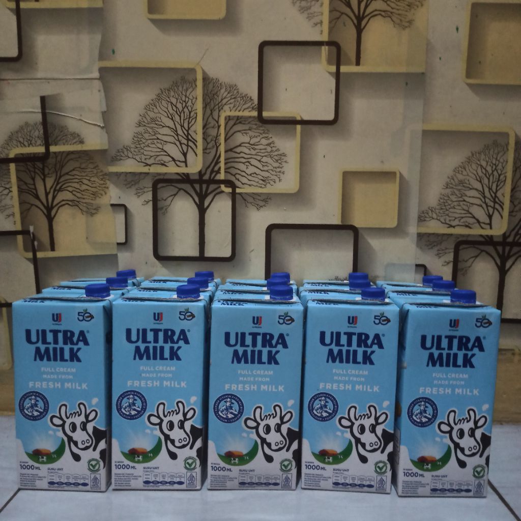 

Wadah Susu UHT Bekas merek Ultra Milk|SudahBersih