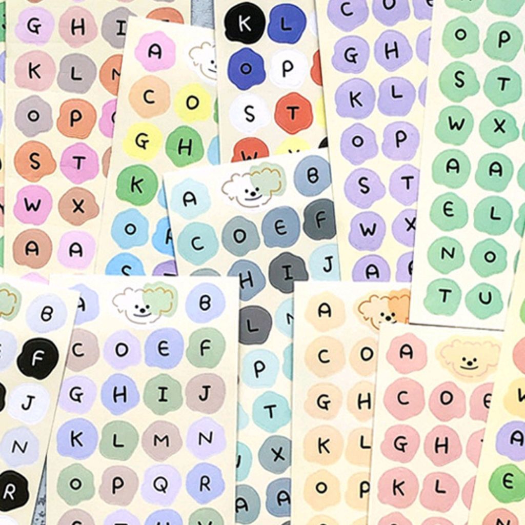 

1 Lembar Sticker Alphabet Besar Kecil Angka Deco DIY Stiker Buku Jurnal Scrapbook 1Pc CUTE ALPHABET Sticker Deco DIY Planner BUJO Stiker Aesthetic 1 Lembar R440 ❤️COD Stiker Alpabet Huruf Angka Kartun Lucu Beruang Stiker Untuk Dekor Buku Jurnal / Diary TS