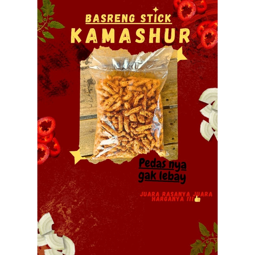 

basreng stick pedas sedang chili oil 500gram