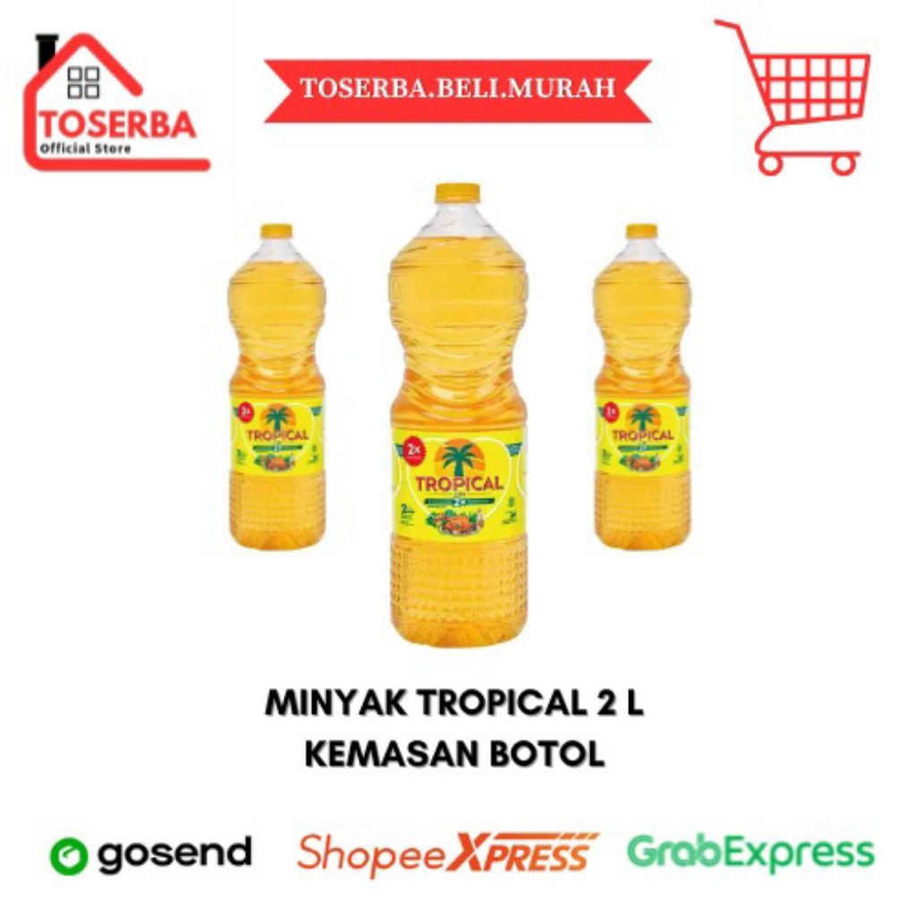 

[READY STOCK] PROMO MINYAK TROPICAL 2 LITER KEMASAN BOTOL