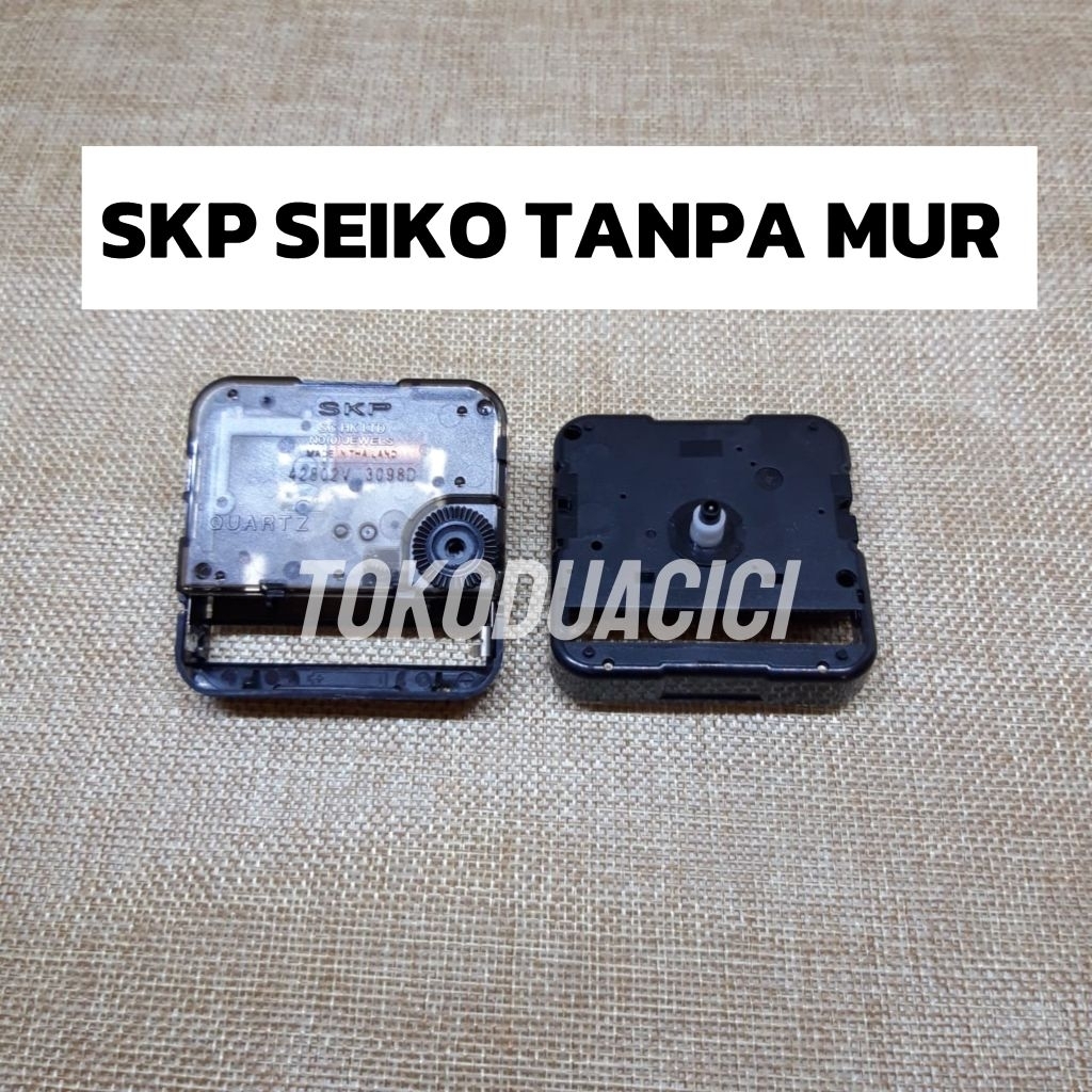 TOKODUACICI Mesin jam dinding seiko tanpa mur asli skp seiko original