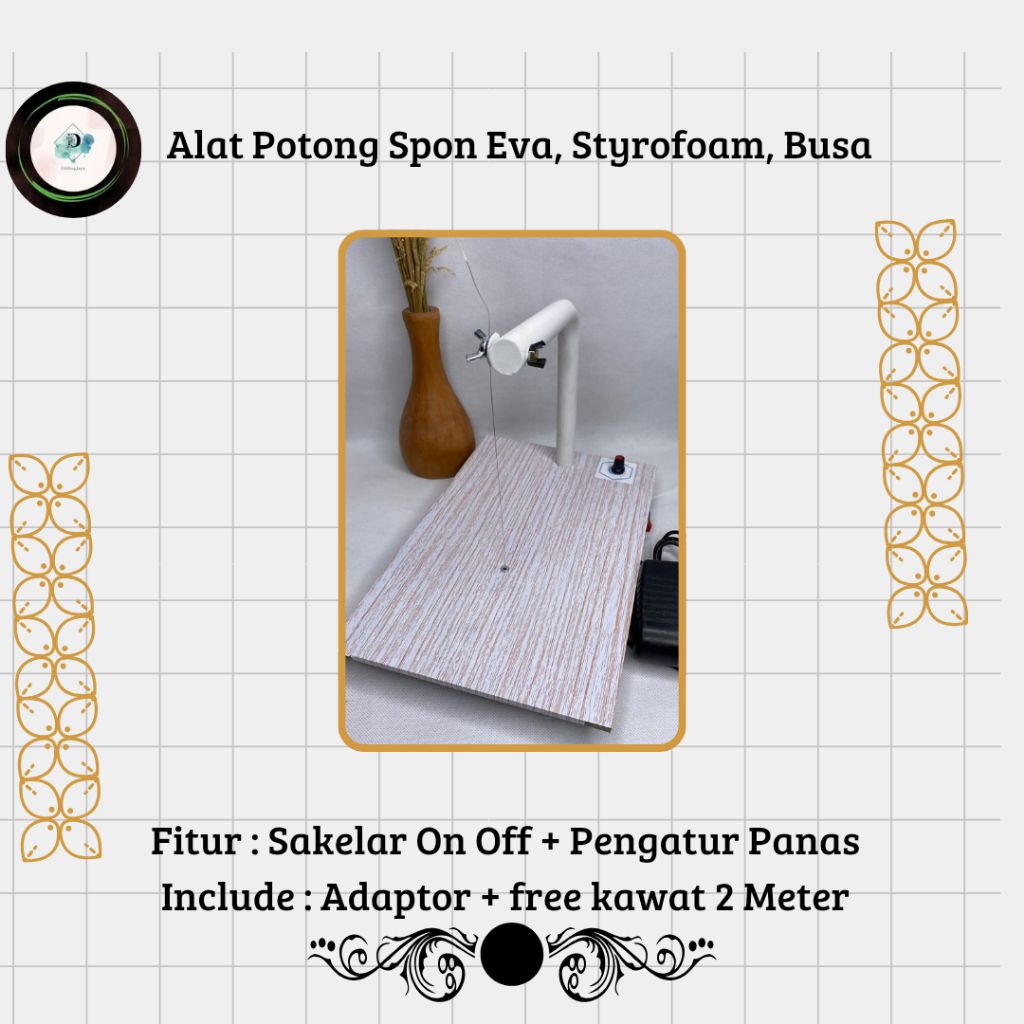 

Mesin Potong Spon Eva/Busa Ati /Styrofoam /PE Foam/ Polyfoam
