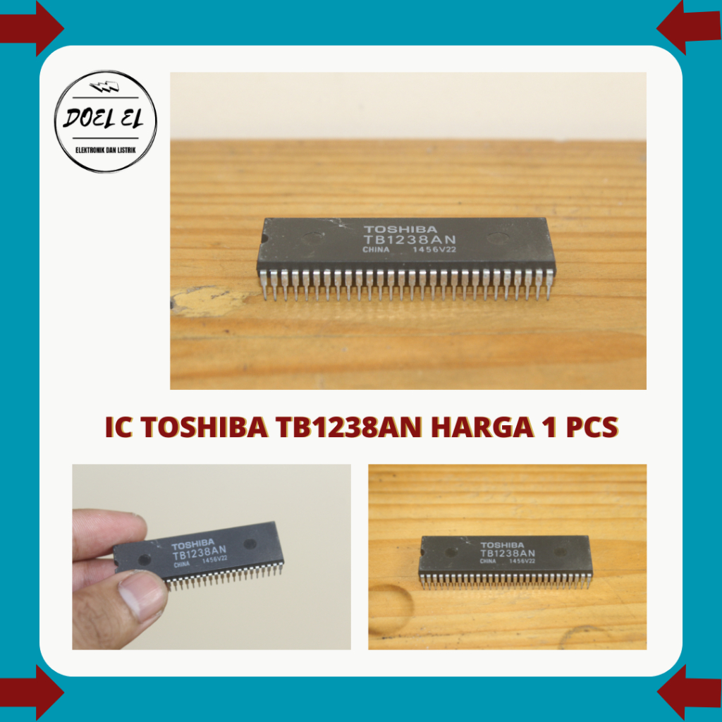 DOEL EL IC TOSHIBA TB1238AN ORIGINAL  HARGA SATUAN