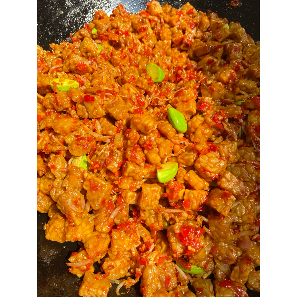 

Teri tempe pete balado