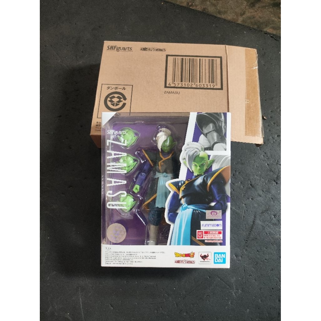 Shf Zamasu Event Exclusive dragon ball super bandai ori not potara