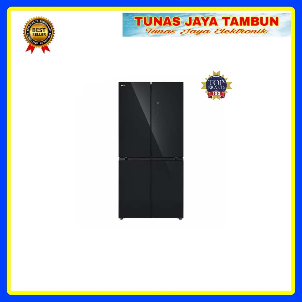 KULKAS SBS LG  GCFB 47 FMLAH / KULKAS LG GC-FB 47 FMLAH / KULKAS LG SIDE BY SIDE