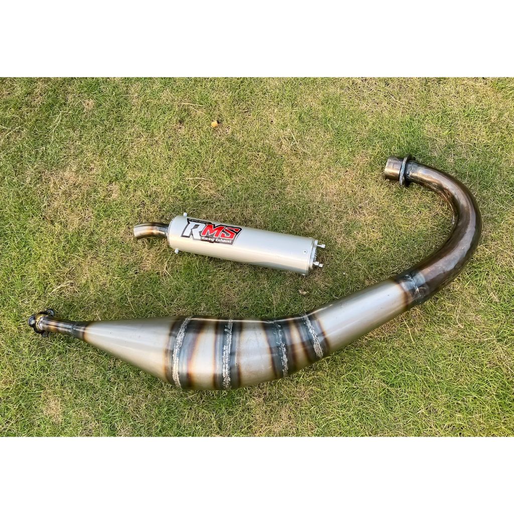 Knalpot rgr standar racing - knalpot rgr150 Plat - RMS RACING