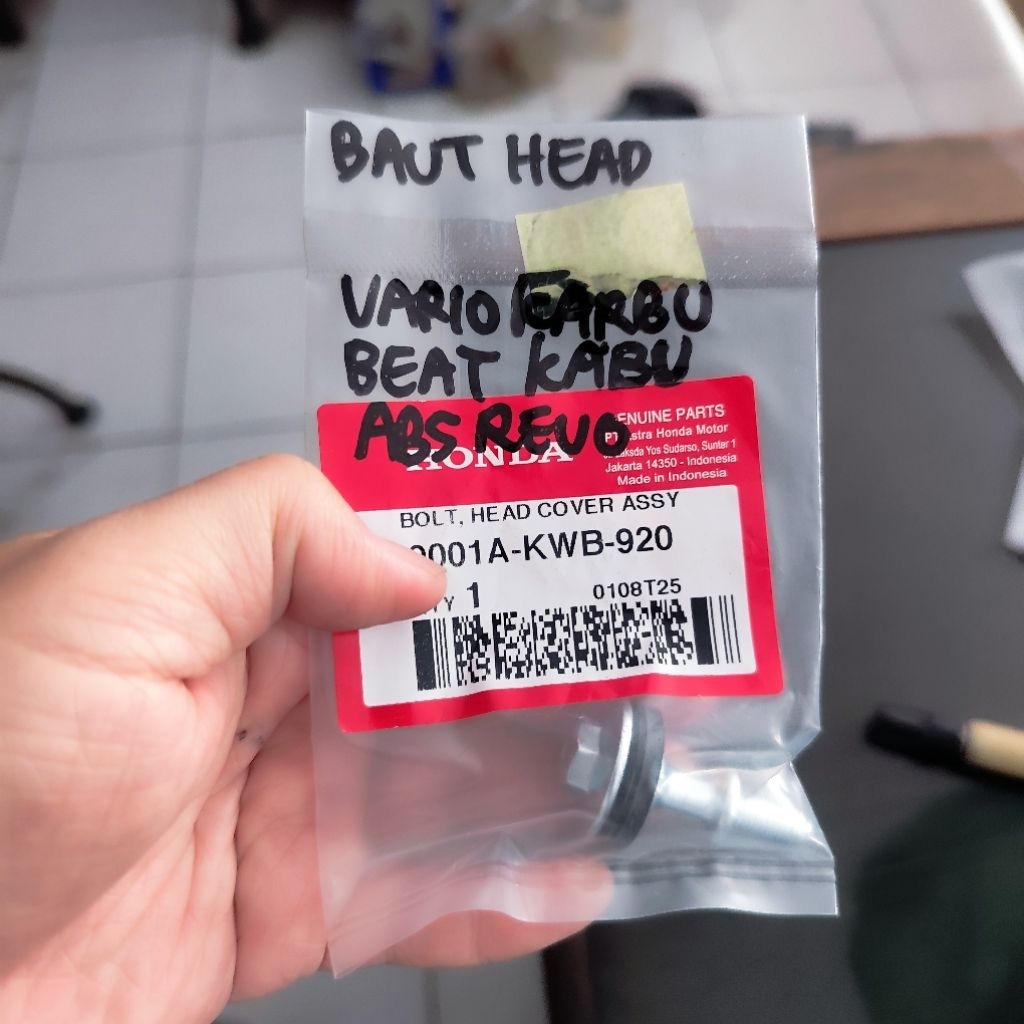 baut head cover beat karbu 9001AKWB920