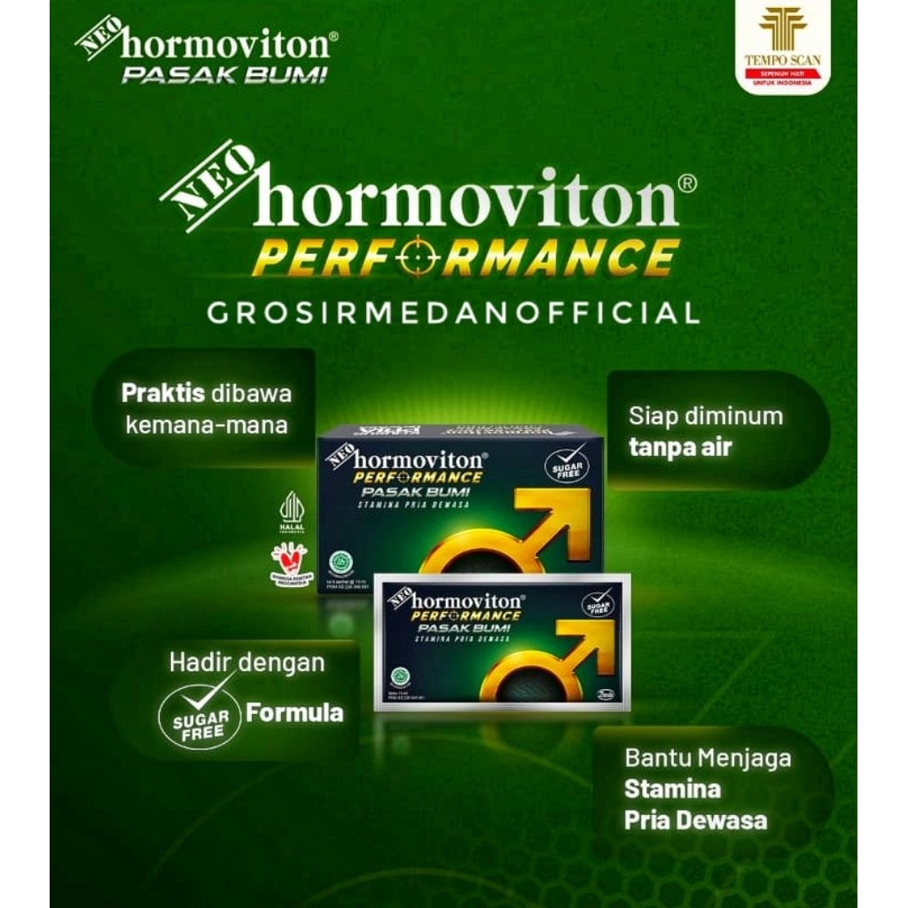 

PER BOX - SACHET CAIR NEO HORMOVITON ISI 6s - STAMINA PRIA DEWASA