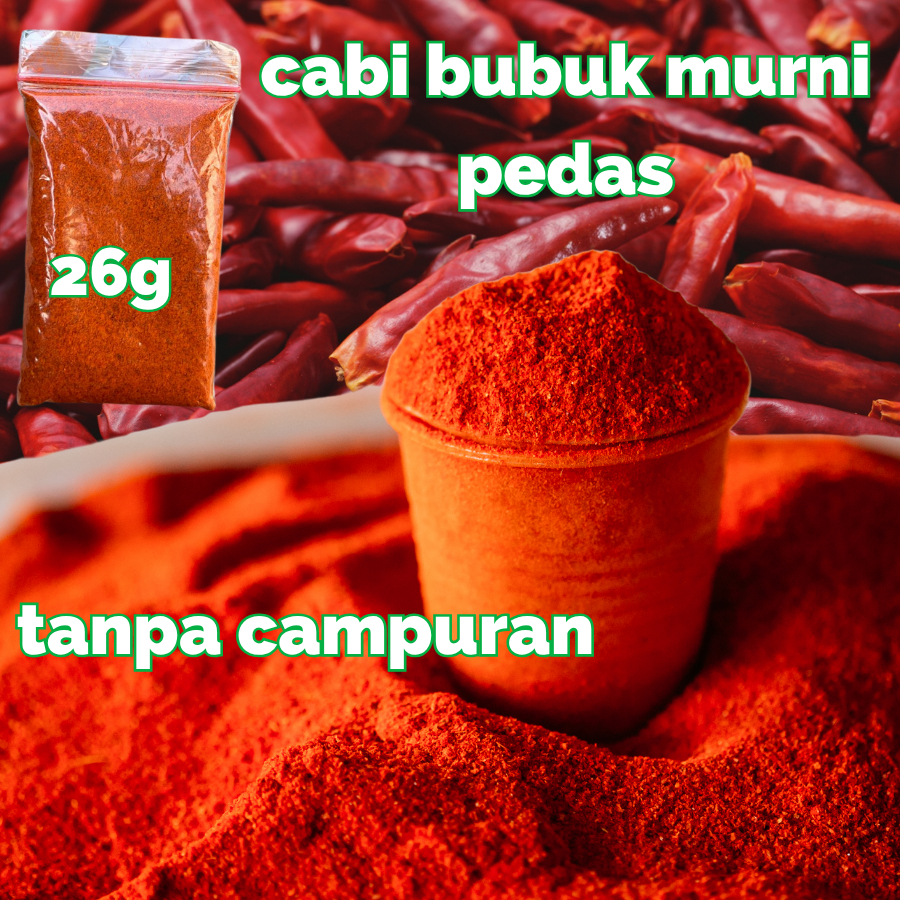 

Cabe Bubuk Instan Kemasan Ecer Tambahan Seblak/Cuanki/Baso Aci/Soto