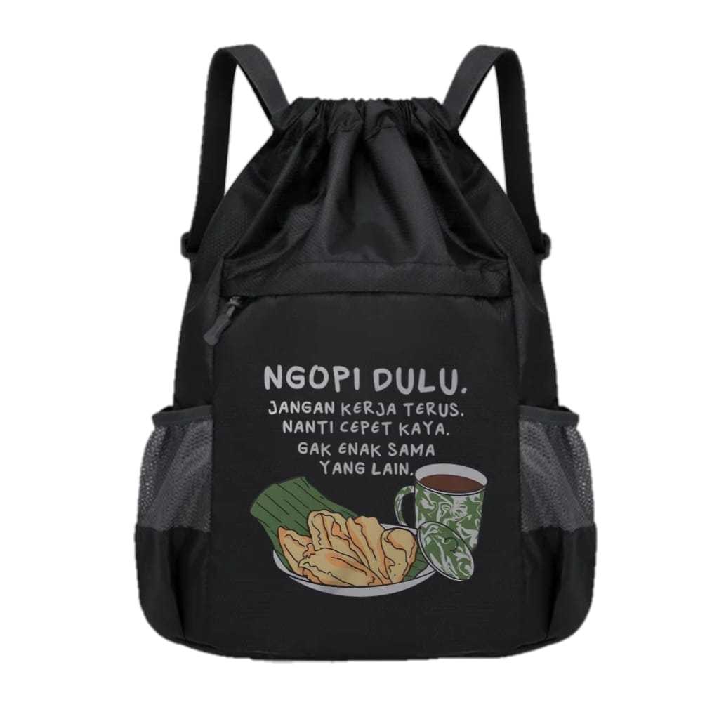 Backpack Pocket Anti Air Tas Ransel Pria / Tas Pria Anti Air