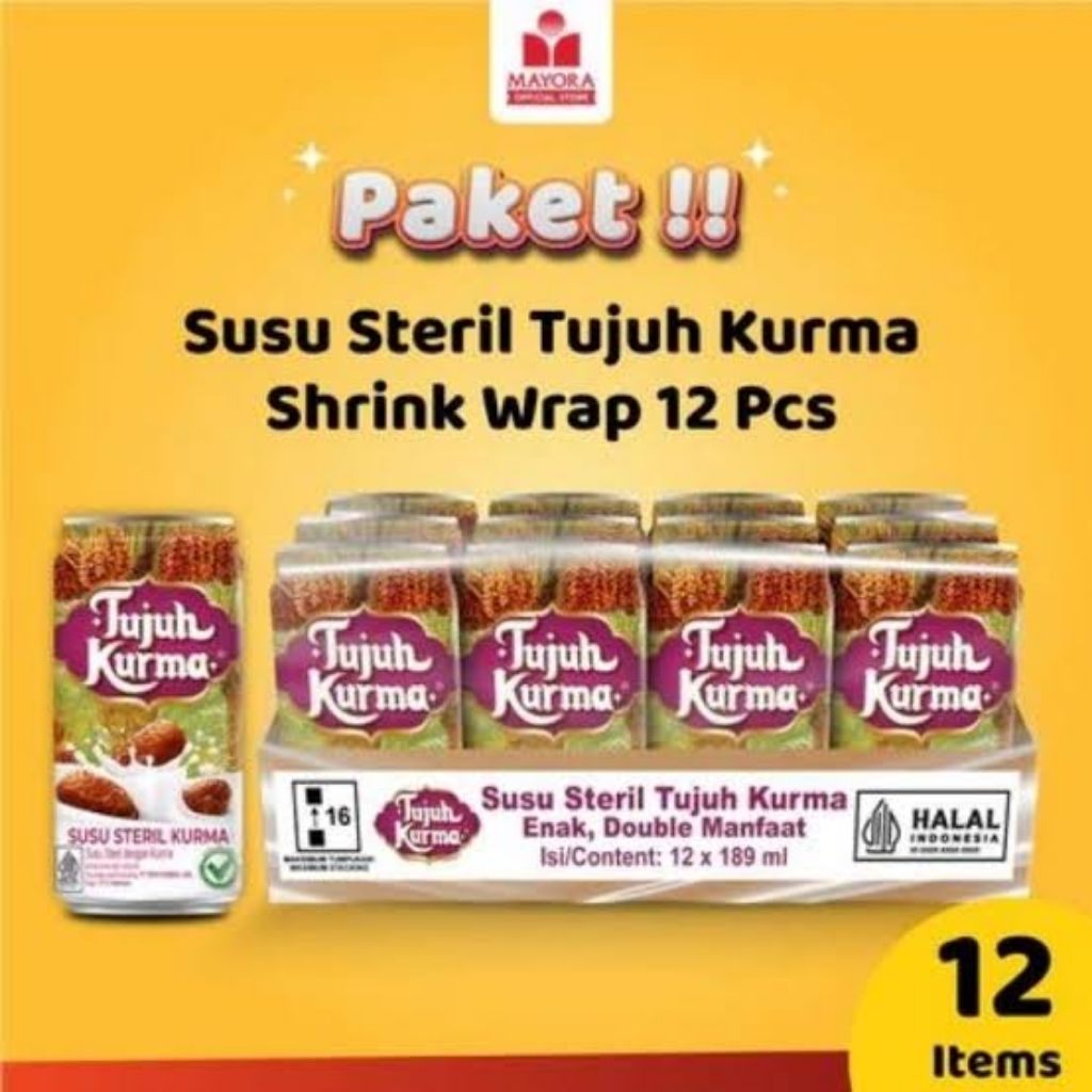 

SUSU TUJUH KURMA 189ml