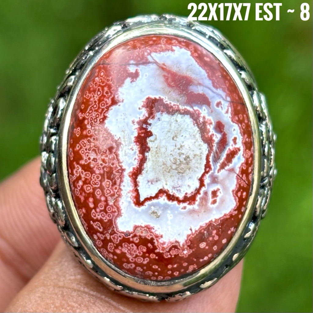 NATURAL BATU AKIK KLAWING TELUR KODOK