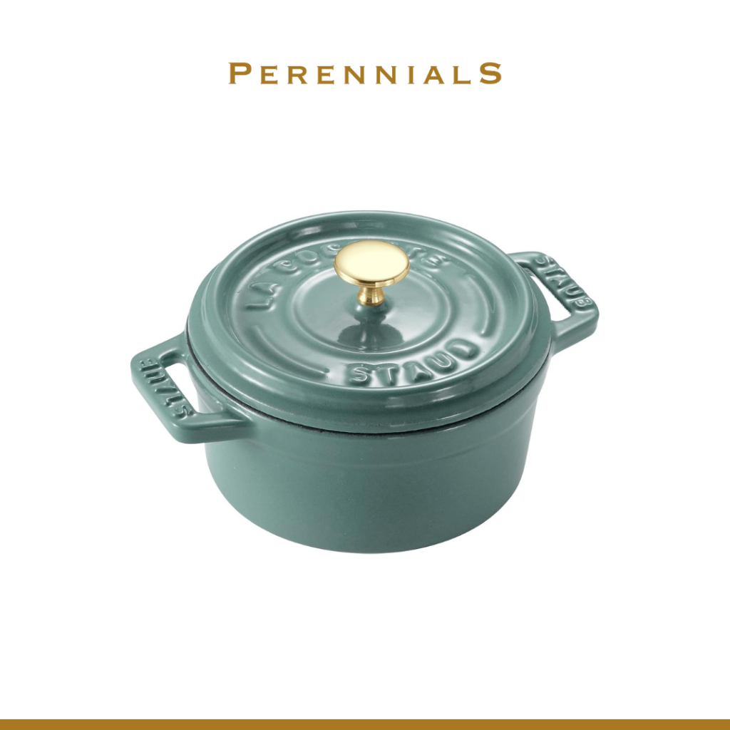 Panci Staub Cocotte 20cm Eucalyptus Round Panci Prancis