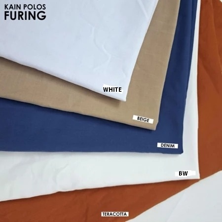 [Sale] Kain Furing / Kain Saku / Kain Blacu Variant Warna (per 0,5 meter)