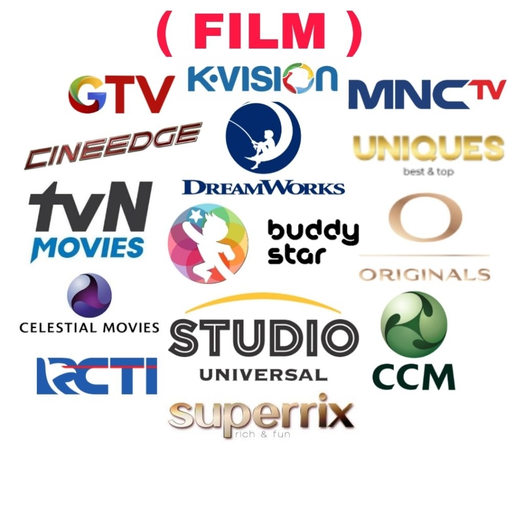 Paket Film Kvision Bromo Gol Gardiner Optus Lg sat Kartenz K-Vision Gol Cling Mnc Nex Parabola K-Vis