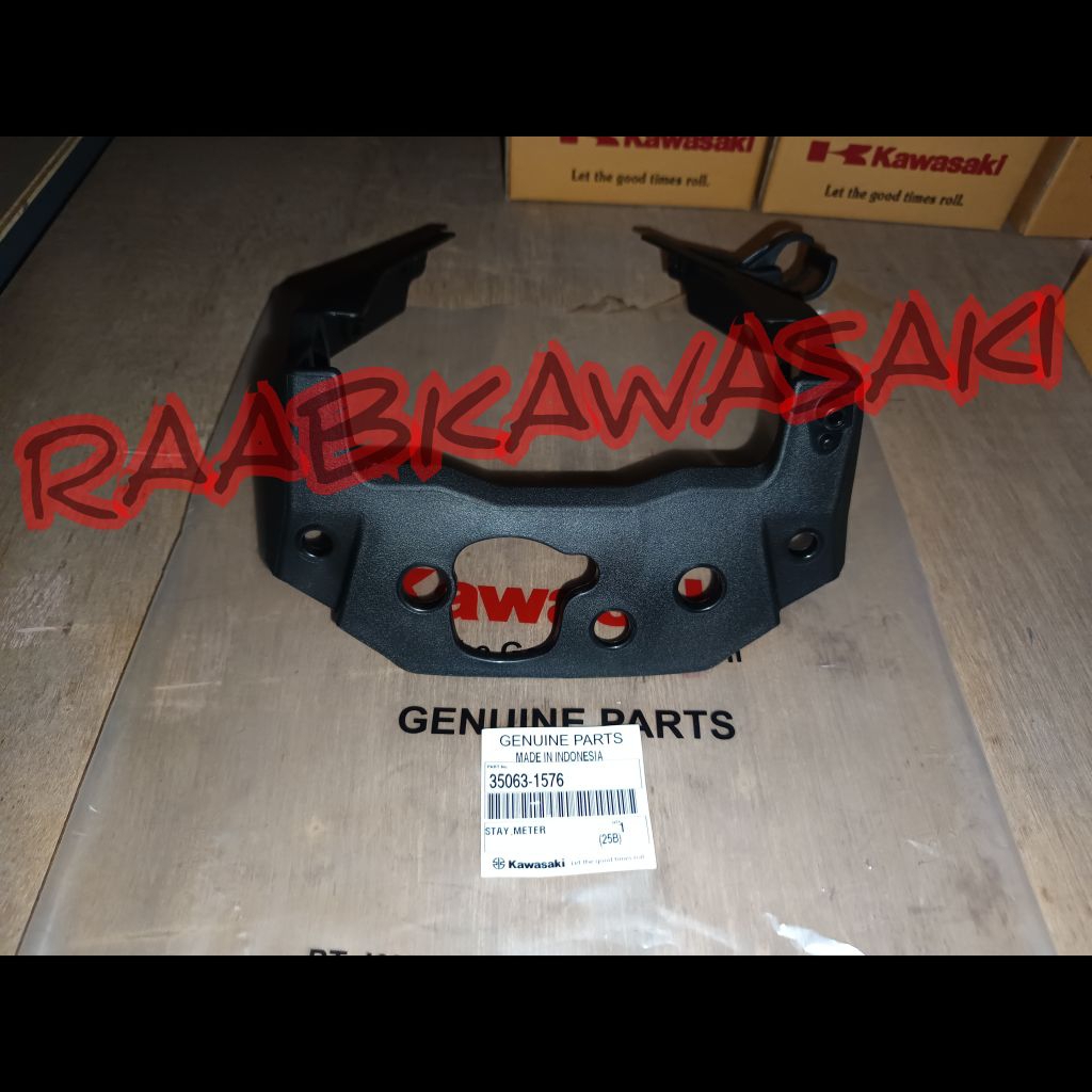 cover breket dudukan speedometer klx 150 new sm original kawasaki