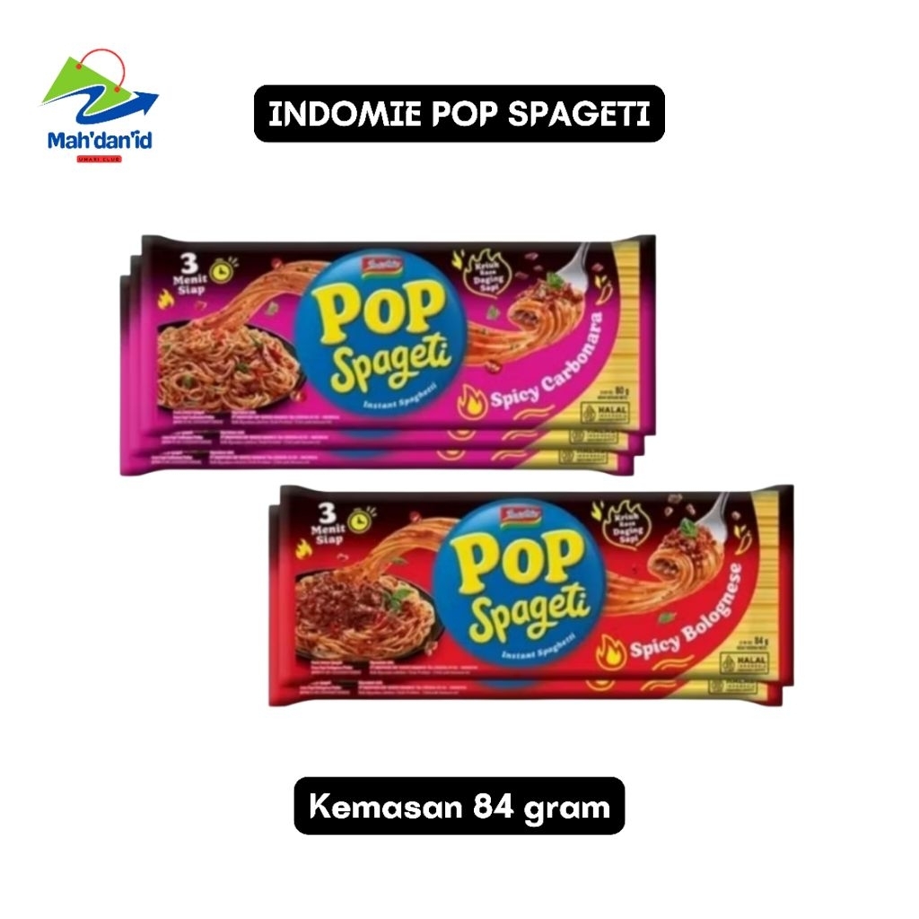 

Indomie Pop Spageti Spicy 84 g