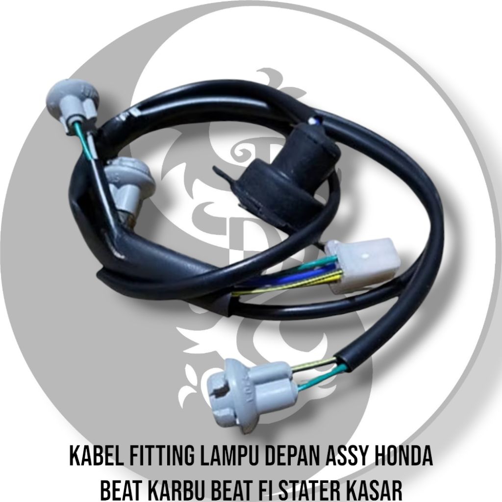 Kabel Fitting Lampu Depan Honda Beat Karbu Beat Fi Kasar Kabel Soket Fitting Lampu Depan Beat Karbu 