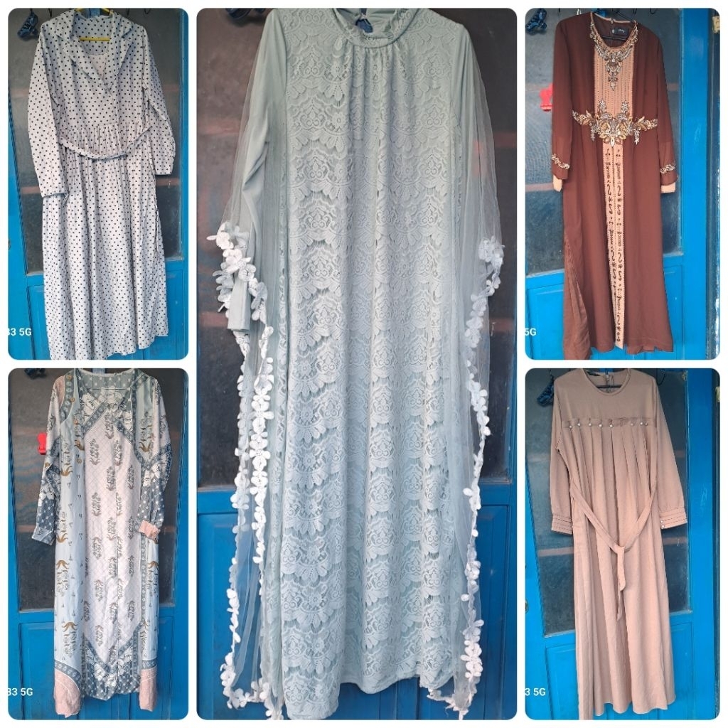 Koleksi Gamis Jumbo Besar Mulai 45K