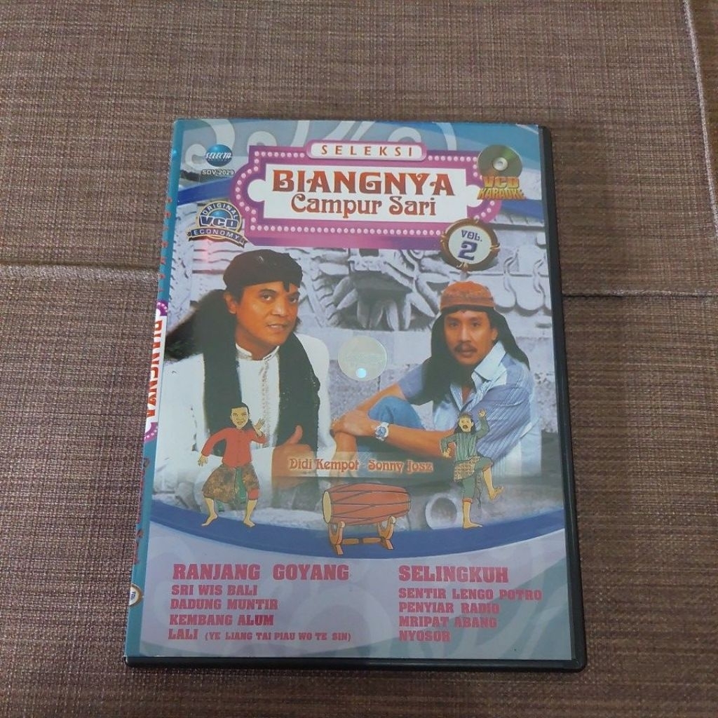 VCD original karaoke biangnya campur sari vol.2