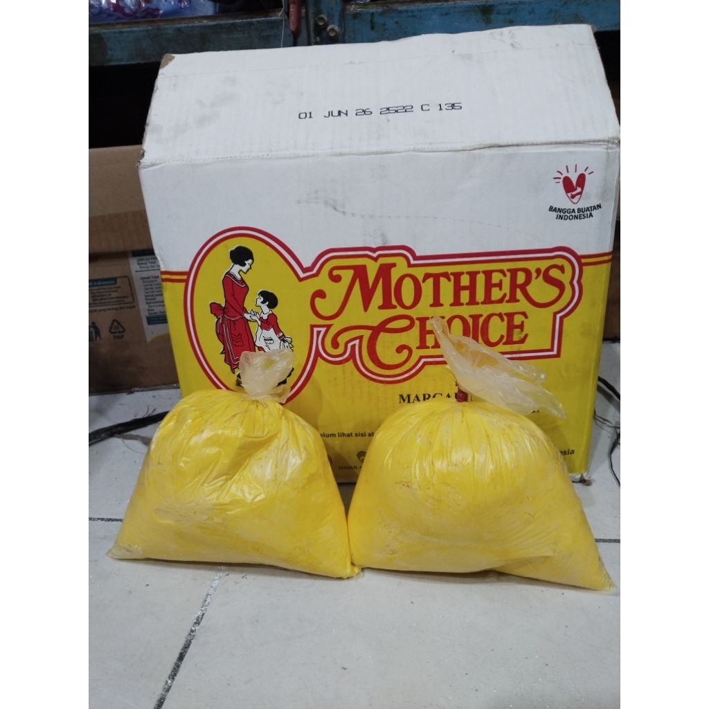 

Mentega margarine Mother choice kiloan
