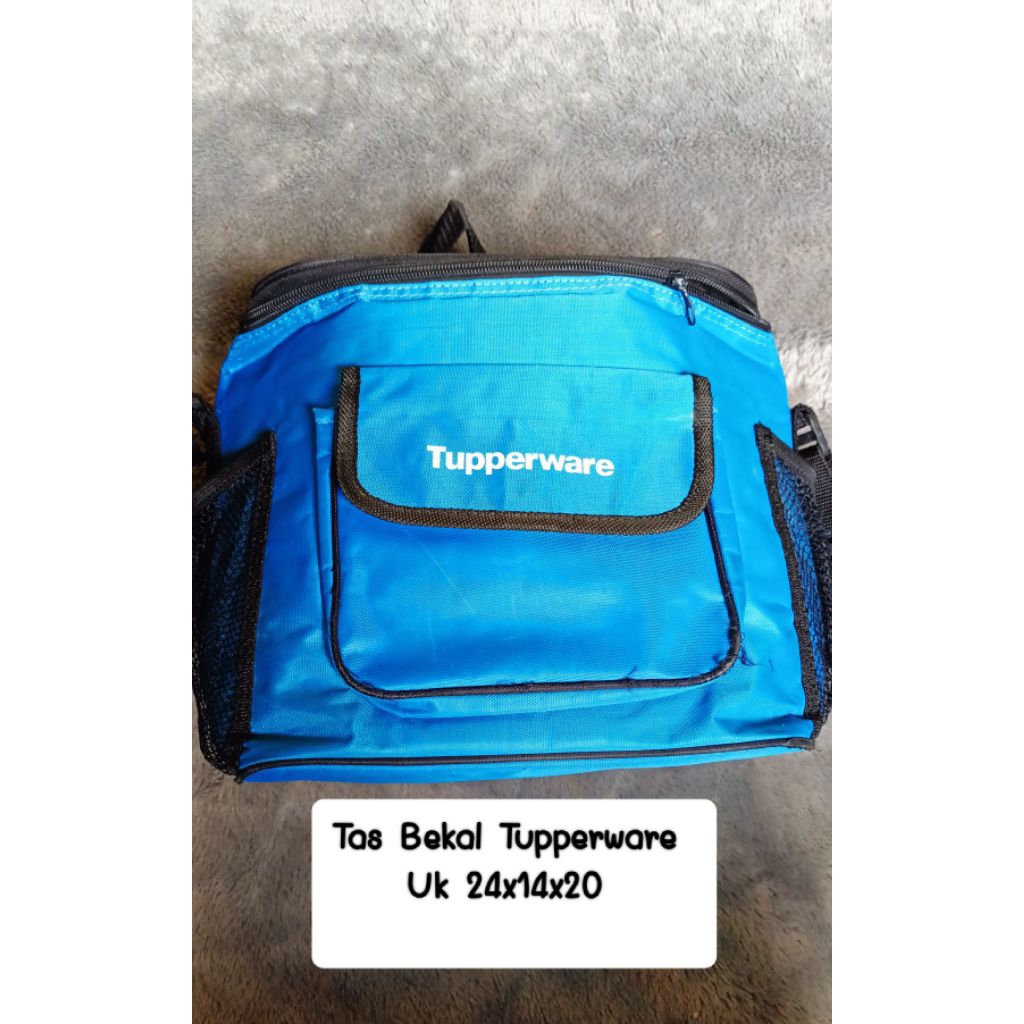 ~P.Q~ Tas Bekal Volume Besar Merk Tupperware Preloved