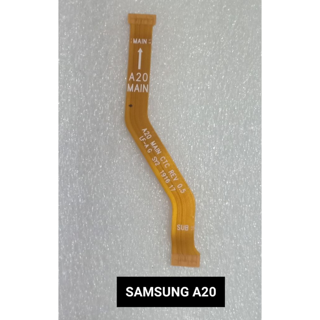 FLEXIBLE BOARD CAS LCD SAMSUNG A20 copotan