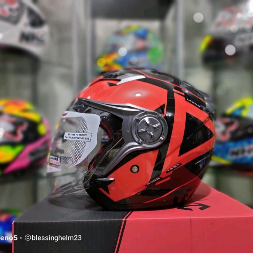 NHK GLADIATOR GRANDE ALL WARNA DOBLE VISOR / HELMH NHK GLADIATOR