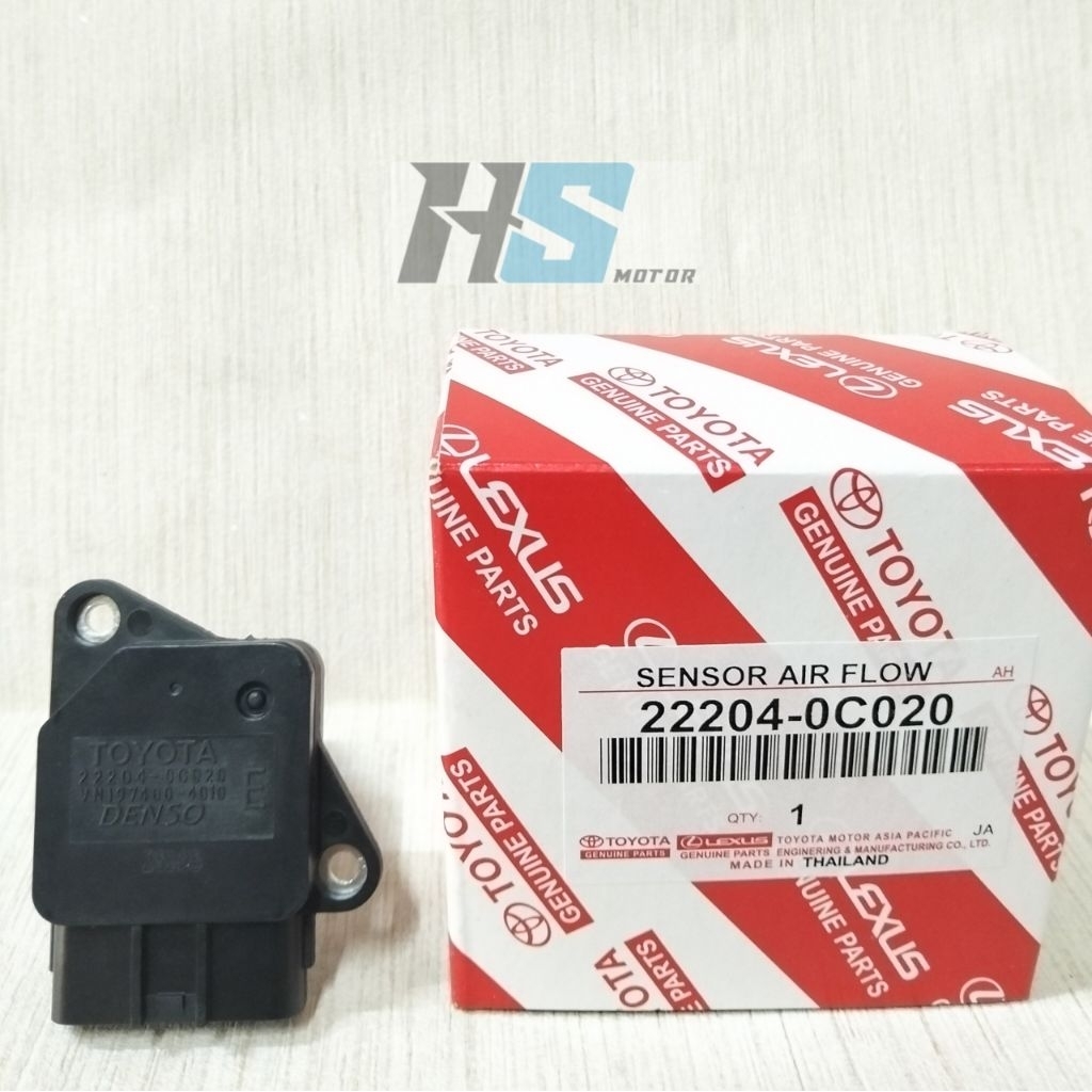 SENSOR AIR FLOW MAF MAP E MOBIL TOYOTA INNOVA FORTUNER HILUX ALTIS VIOS YARIS CAMRY 22204-0C020 TOYO