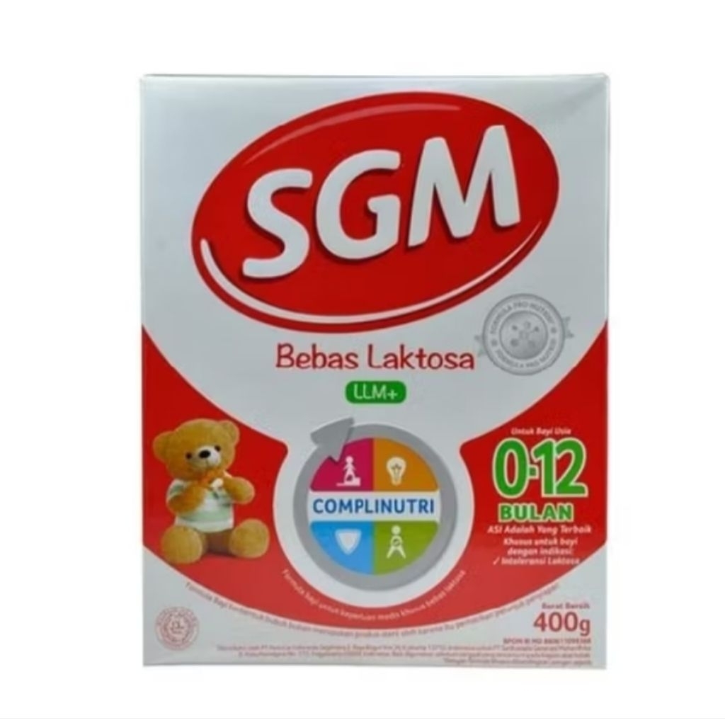 SUSU SGM LLM+ 400 GR- Bebas Laktosa