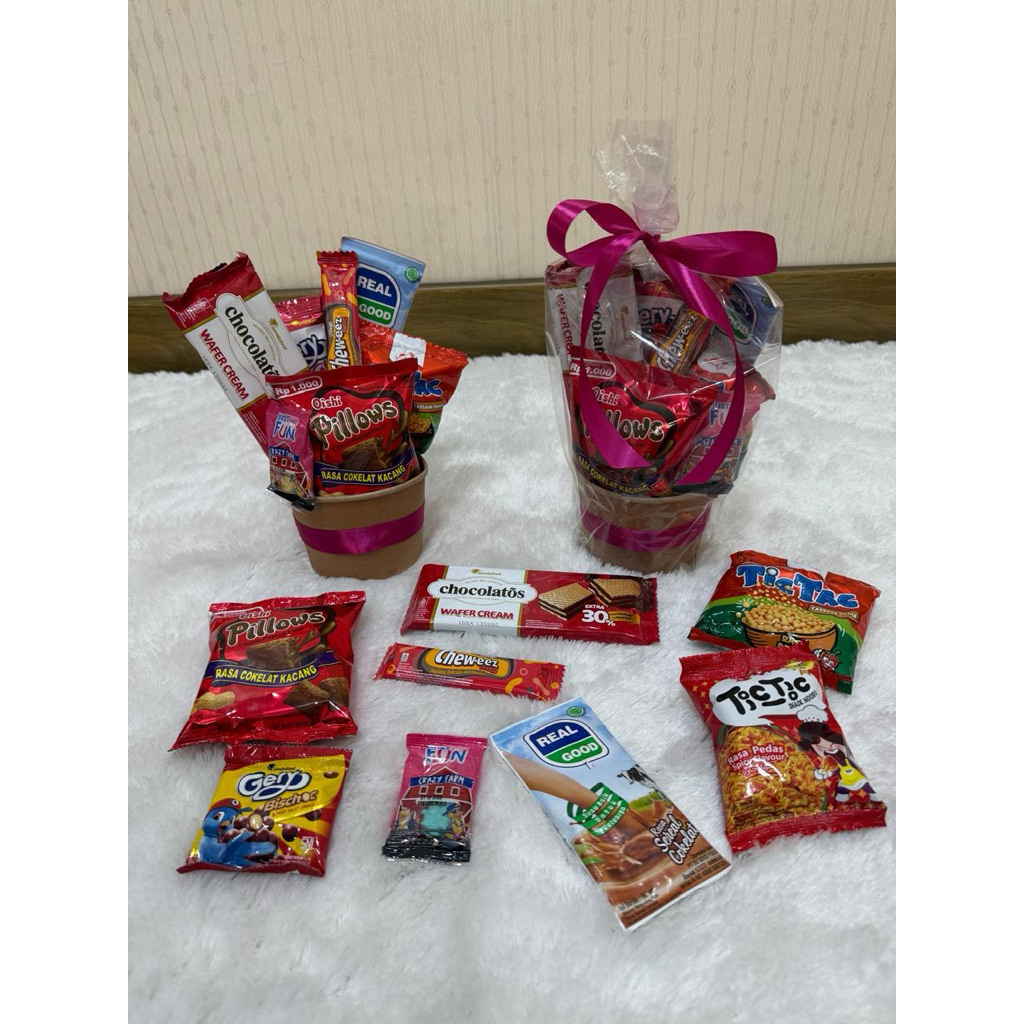 

Parcel snack mini ekonomis (ready stok)