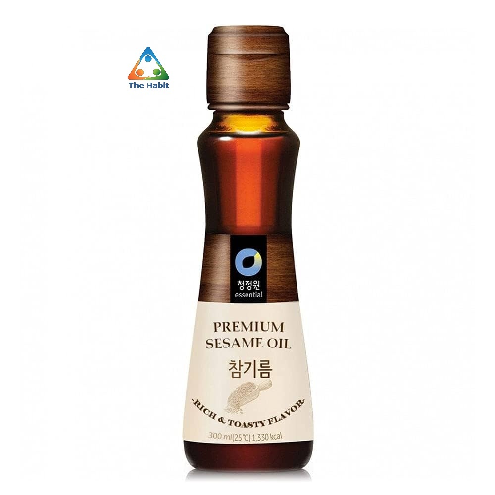 

(The Habit) O’food Premium Sesame Oil 300ml / Daesang / O’food / Premium / Sesame / Oil 300ml / minyak / Wijen