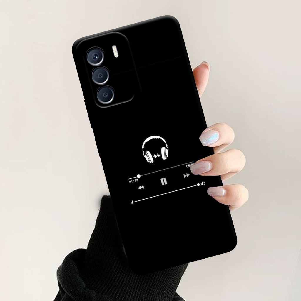 Softcase Infinix Zero 5G - ORORA - Casing Infinix Zero 5G - Motif case Musik - Infinix - Softcase In