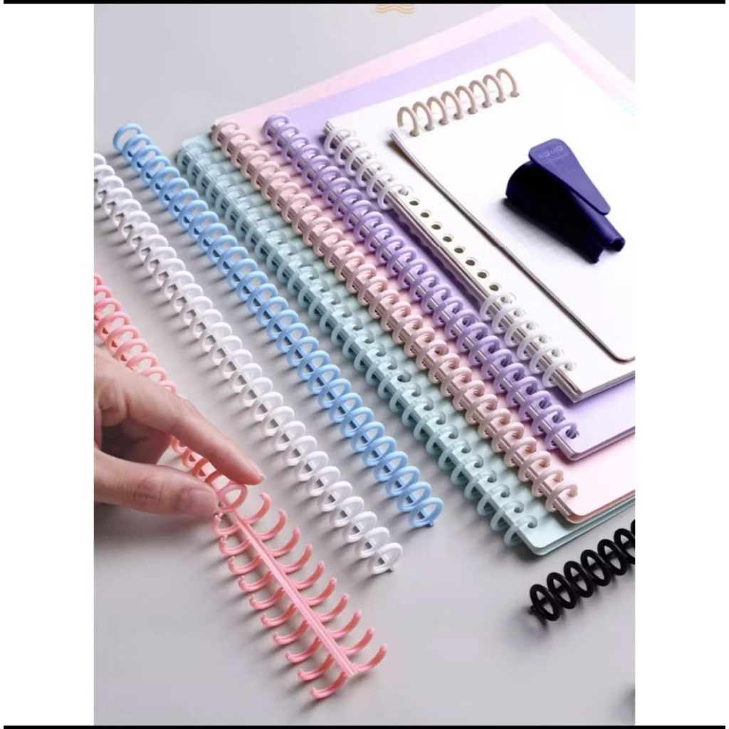 

Ring Binder DIY Spiral Binder/loose leaf Binding Strip 30 Lubang Untuk Loose-leaf paper