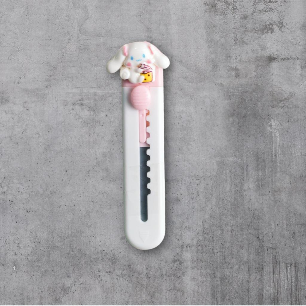 

-MOJIBOX- Cutter Portable Mini Karakter Lucu Pisau pemotong Kertas / Cutter Mini Karakter, Pisau Silet Lucu Motif Kartun Lucu 3D- cutter Hao Ju Le 9528