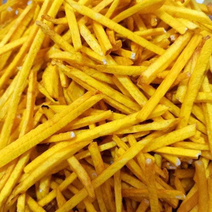 

100 GRAM KERIPIK TALAS ASIN GURIH | STICK TALAS KUNING