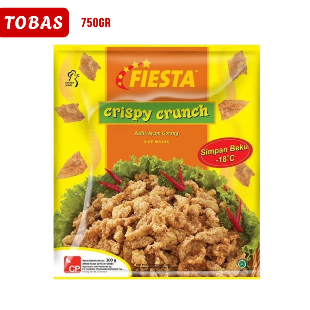 

FIESTA CRISPY CRUNCH KULIT AYAM 300 GRAM / Kulit Ayam Crispy - Frozen Food