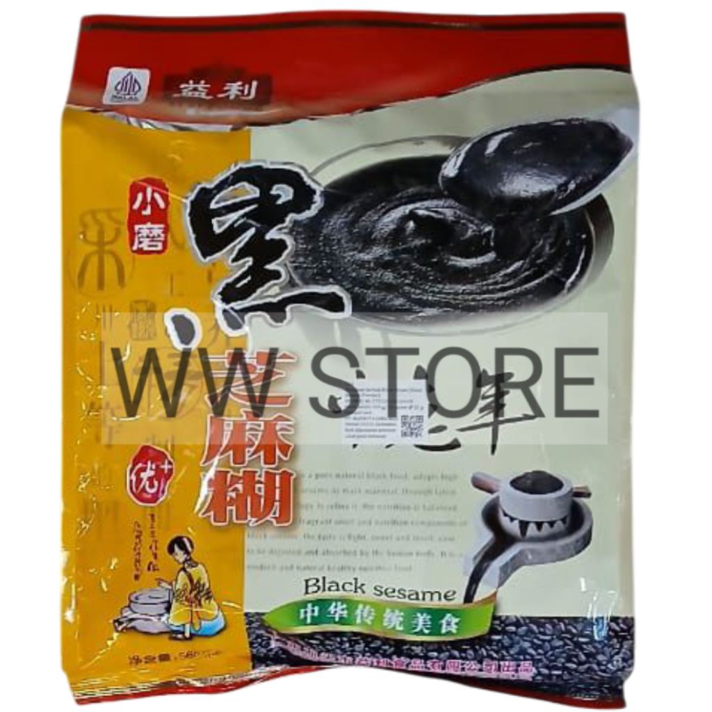 

Minuman serbuk wijen hitam halal MUI YILI YI LI FOODS Black Sesame Powder Drink 560g ( 16 sachet x 35g )