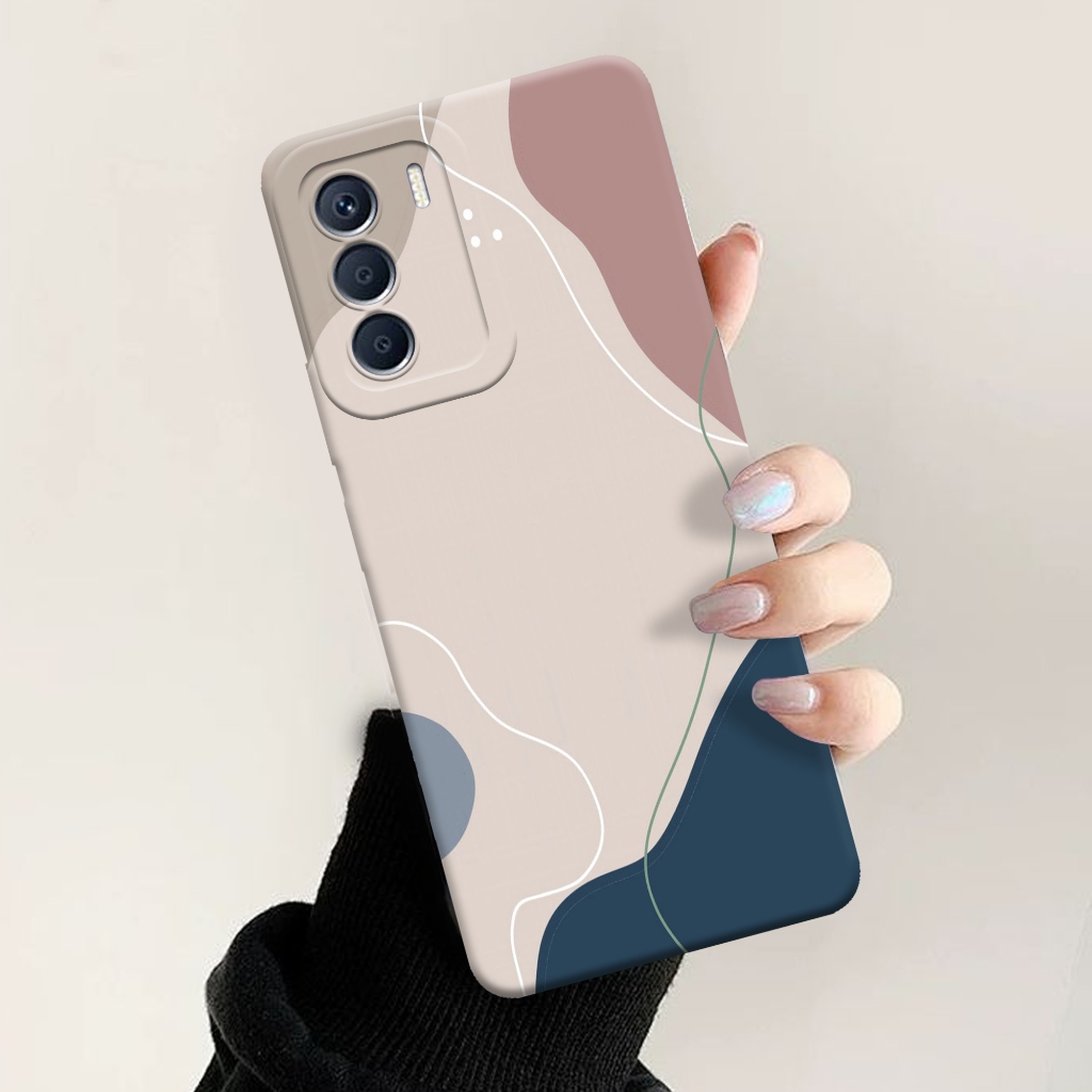 Softcase Infinix Zero 5G - ORORA - Casing Infinix Zero 5G - Motif case Abstrak - Infinix - Softcase 