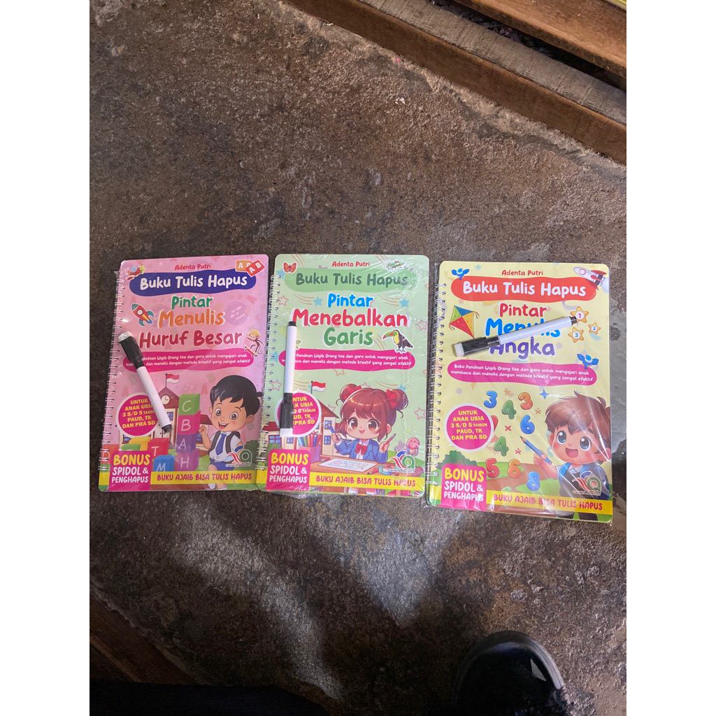 

Buku Belajar Menulis bisa dihapus