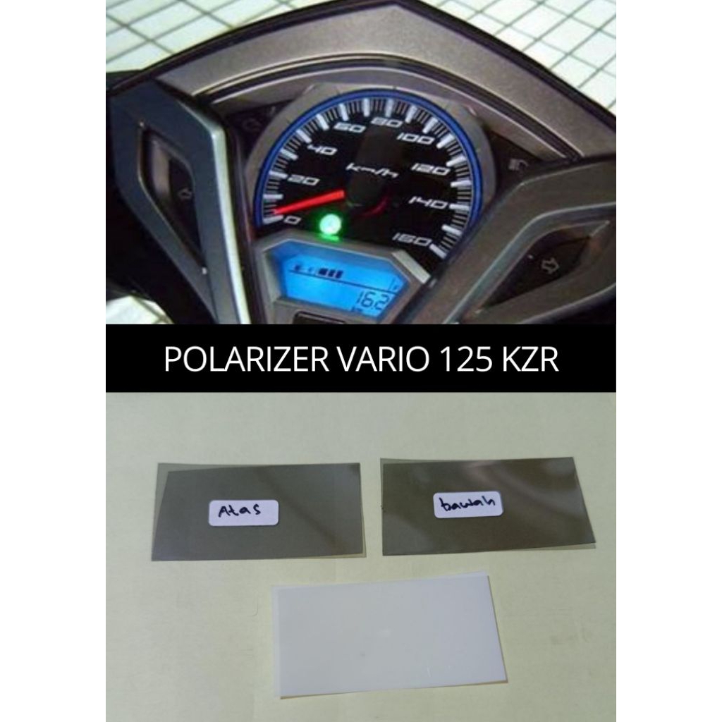 polaris polarizer polariser LCD spedometer honda vario 125 kzr