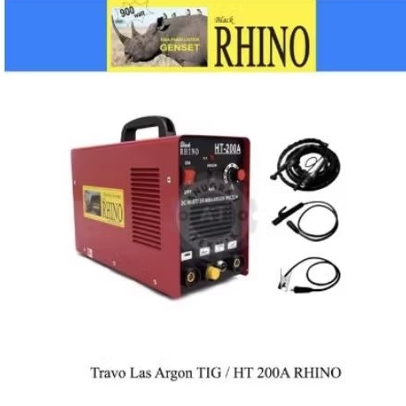 Mesin las argon Rhino original tig 200 mesin las stainless